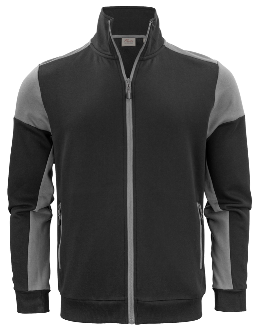 Two Tone Zip Sweatshirt