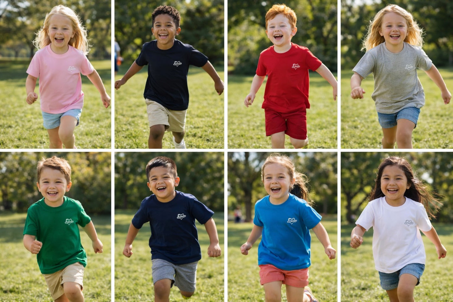 Infinity Childrens Tshirts Neutrals Collection