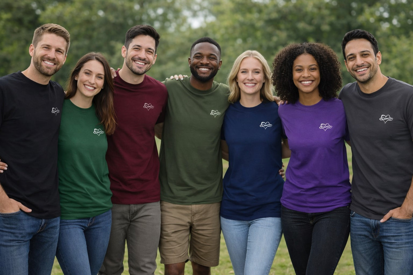 Infinity Adult Tshirts Colours Collection