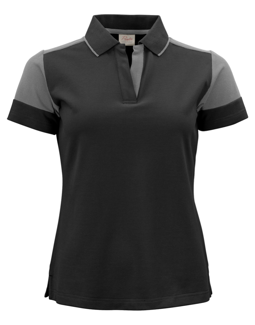 Ladies Two Tone Polo Shirt