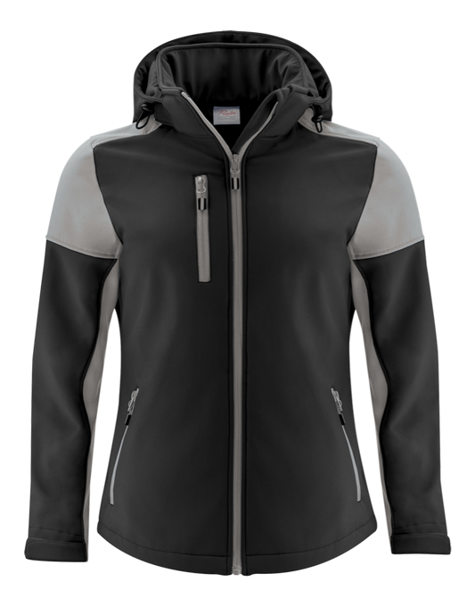 Ladies Two Tone Softshell Jacket