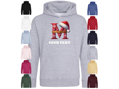 Christmas Personalised Hoodies Junior Sizes