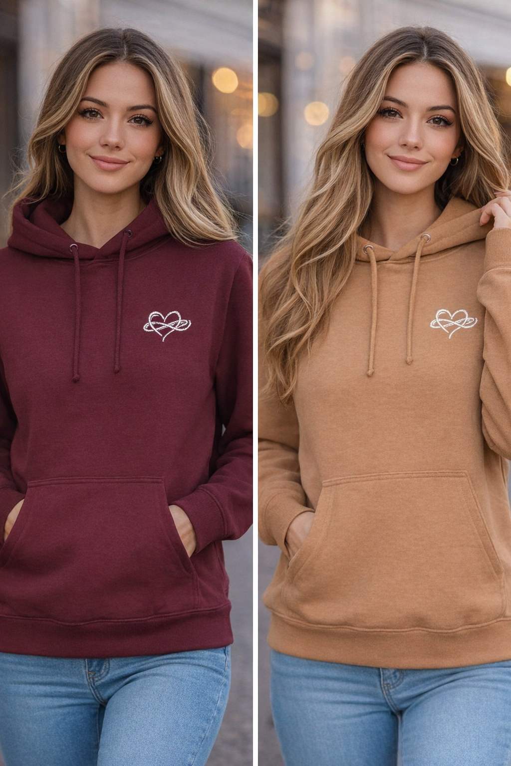 Infinity Hoodies Yellows Browns Collection 280gsm