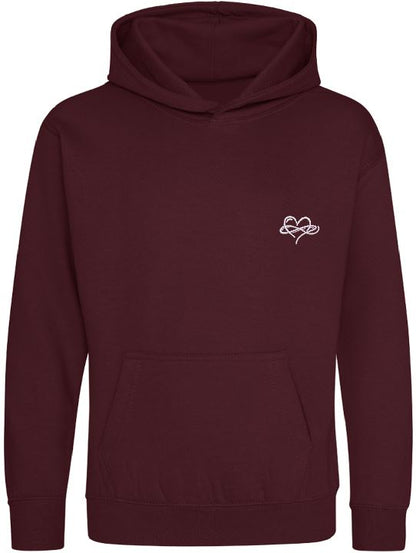 Childrens Infinity Hoodies Grey to Dark Collection 280gsm