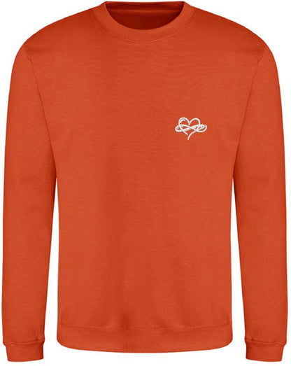 Infinity Sweatshirt Orange and Browns Collection 280gsm