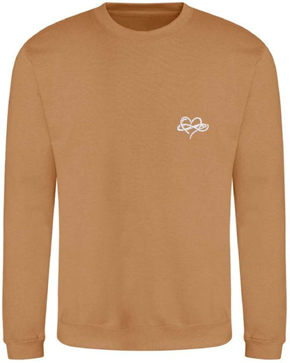 Infinity Sweatshirt Orange and Browns Collection 280gsm