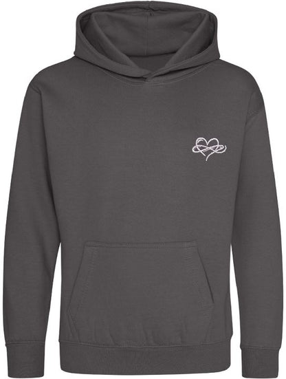 Childrens Infinity Hoodies Grey to Dark Collection 280gsm