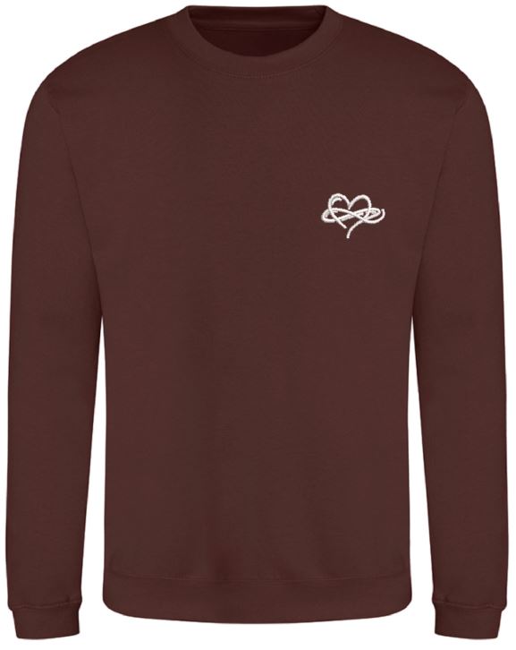 Infinity Sweatshirt Orange and Browns Collection 280gsm
