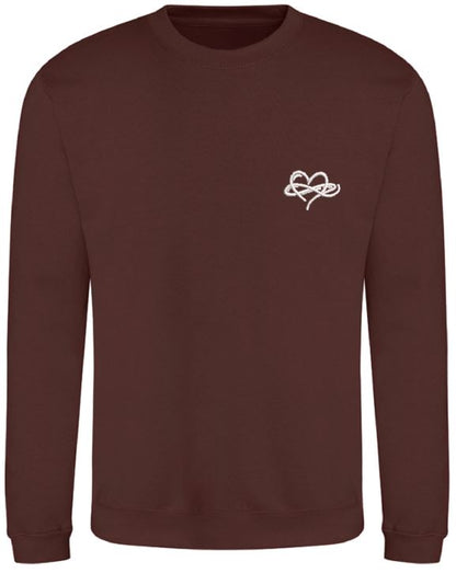 Infinity Sweatshirt Orange and Browns Collection 280gsm