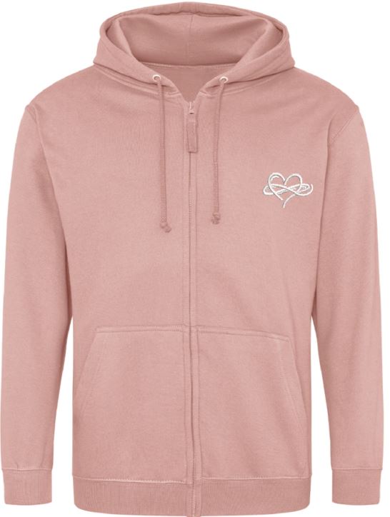 Infinity Classic Zoodie - Zipped Hoody Pinks and Purples Collection 280 gsm
