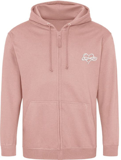 Infinity Classic Zoodie - Zipped Hoody Pinks and Purples Collection 280 gsm