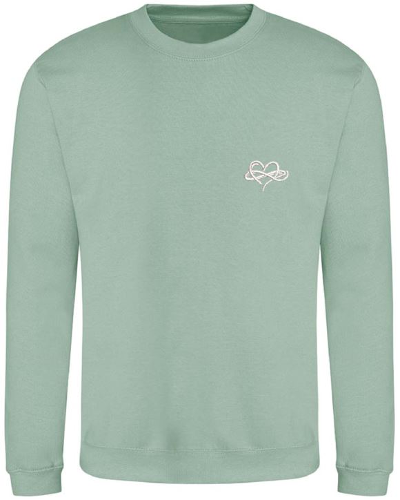 Infinity Sweatshirt Blue Green Collection 280gsm