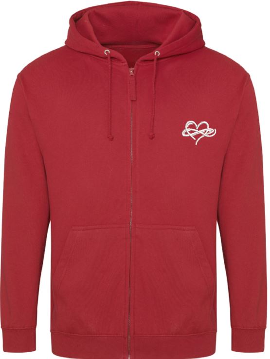 Infinity Classic Zoodie - Zipped Hoody Pinks and Purples Collection 280 gsm