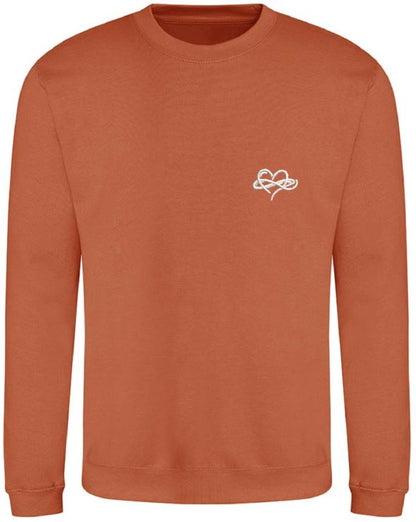 Infinity Sweatshirt Orange and Browns Collection 280gsm