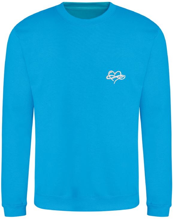 Infinity Sweatshirt Blue Green Collection 280gsm