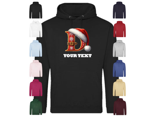 Christmas Personalised Hoodies Larger Sizes