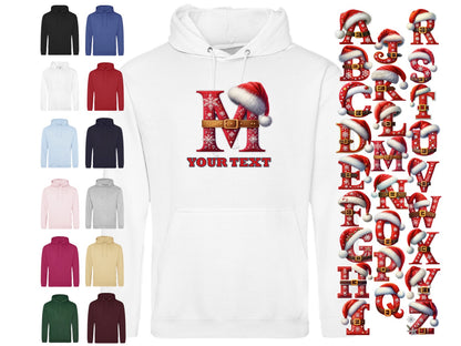 Christmas Personalised Hoodies Larger Sizes