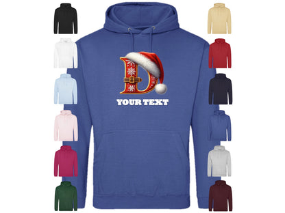 Christmas Personalised Hoodies Larger Sizes