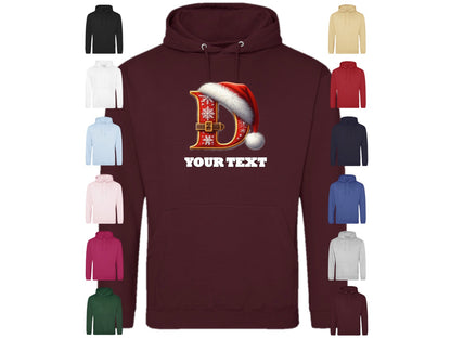 Christmas Personalised Hoodies Larger Sizes