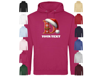 Christmas Personalised Hoodies Larger Sizes