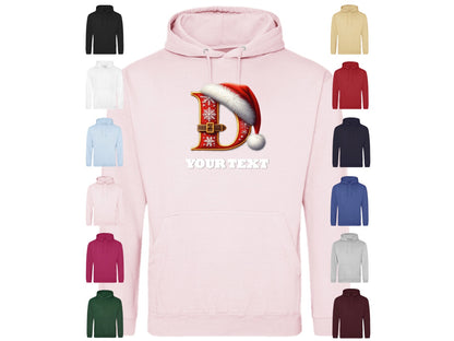 Christmas Personalised Hoodies Larger Sizes
