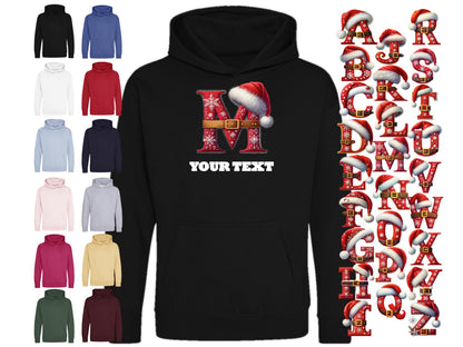 Christmas Personalised Hoodies Junior Sizes
