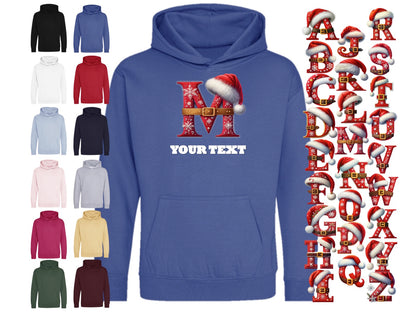 Christmas Personalised Hoodies Junior Sizes