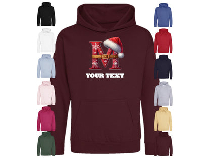 Christmas Personalised Hoodies Junior Sizes