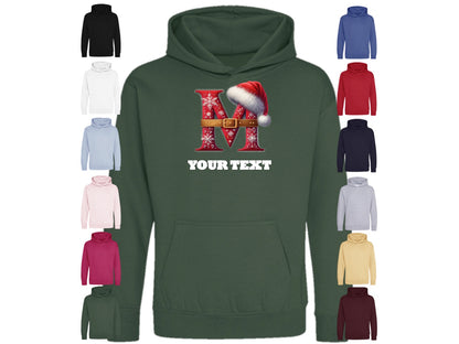 Christmas Personalised Hoodies Junior Sizes