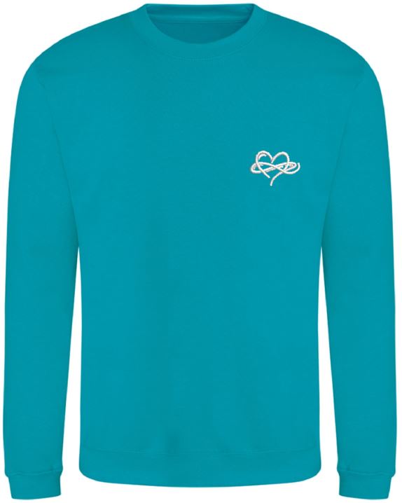Infinity Sweatshirt Blue Green Collection 280gsm