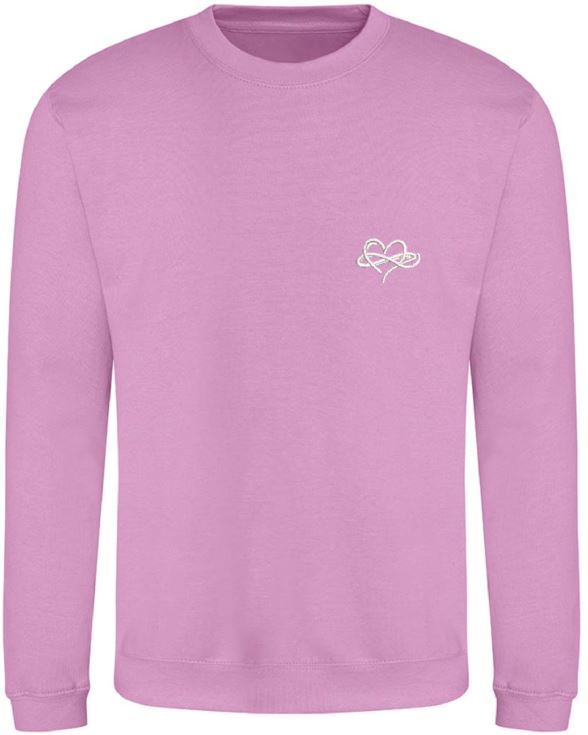 Infinity Sweatshirt Pink Purple Collection 280gsm
