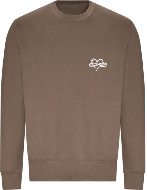 Infinity Sweatshirt Orange and Browns Collection 280gsm