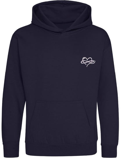 Childrens Infinity Hoodies Grey to Dark Collection 280gsm