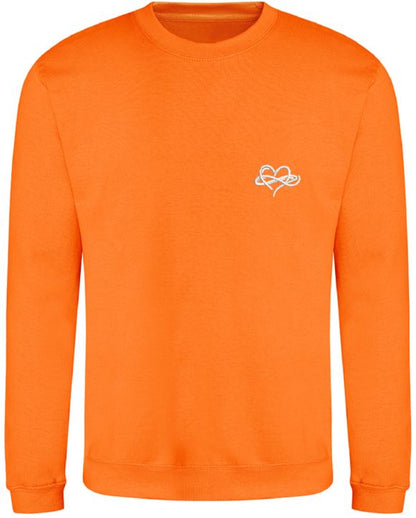 Infinity Sweatshirt Orange and Browns Collection 280gsm