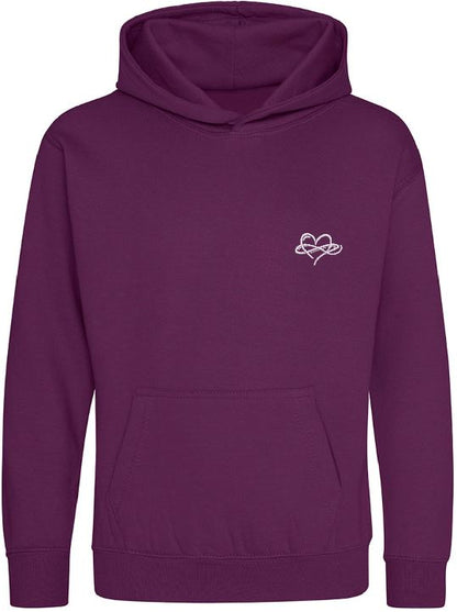 Childrens Infinity Hoodies Grey to Dark Collection 280gsm
