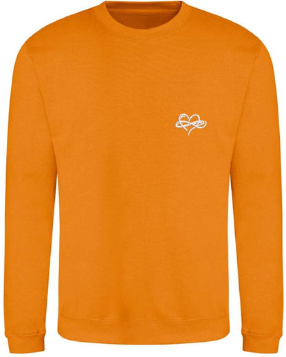 Infinity Sweatshirt Orange and Browns Collection 280gsm