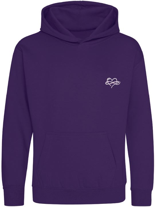 Childrens Infinity Hoodies Grey to Dark Collection 280gsm