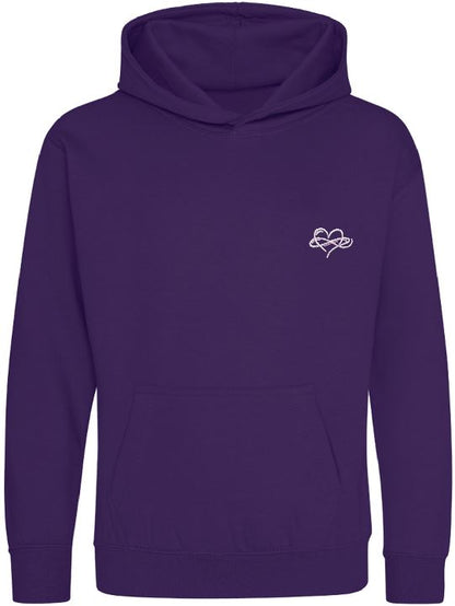Childrens Infinity Hoodies Grey to Dark Collection 280gsm