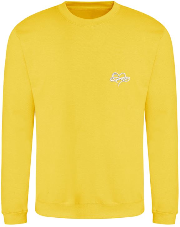 Infinity Sweatshirt Orange and Browns Collection 280gsm