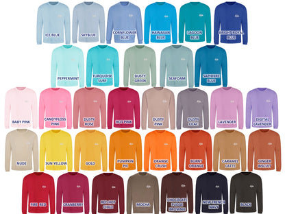 Infinity Sweatshirt Pink Purple Collection 280gsm