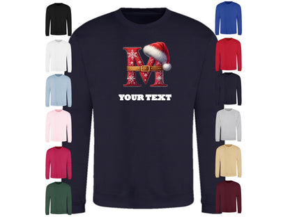 Christmas Personalised Sweatshirts Larger Sizes
