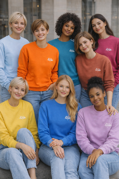 Infinity Sweatshirt Pink Purple Collection 280gsm